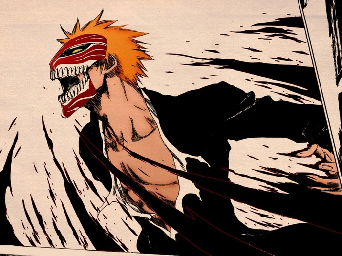 Kurosaki Ichigo in Hollow form from Bleach