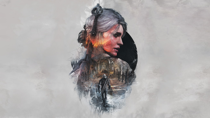 Ciri and Geralt from The Witcher 3: Wild Hunt
