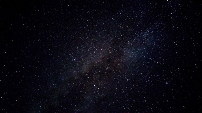 Night sky full of stars and the Milky Way