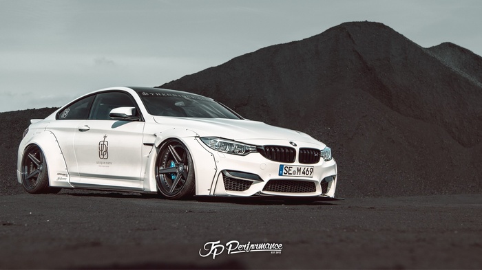 White BMW M4 Widebody by JP Performance