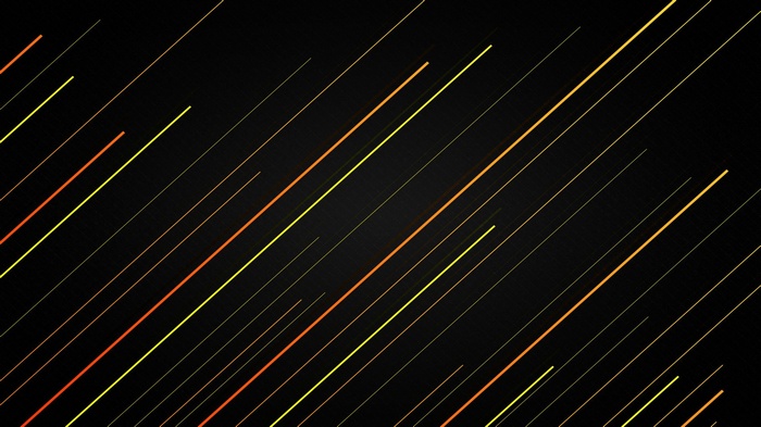 Abstract diagonal lines on black background