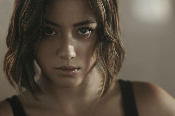 Chloe Bennet close-up portrait
