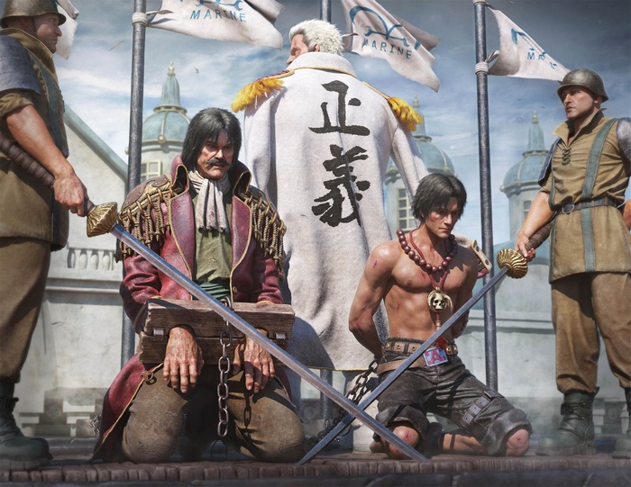 One Piece, Portgas D. Ace, Monkey D. Garp, Gol D. Roger