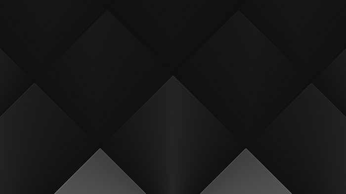 Dark geometric shapes with shadows