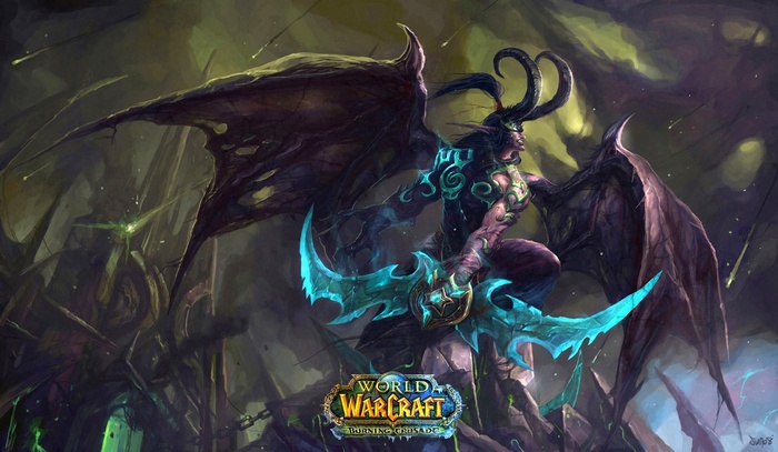 Illidan Stormrage from World of Warcraft: The Burning Crusade