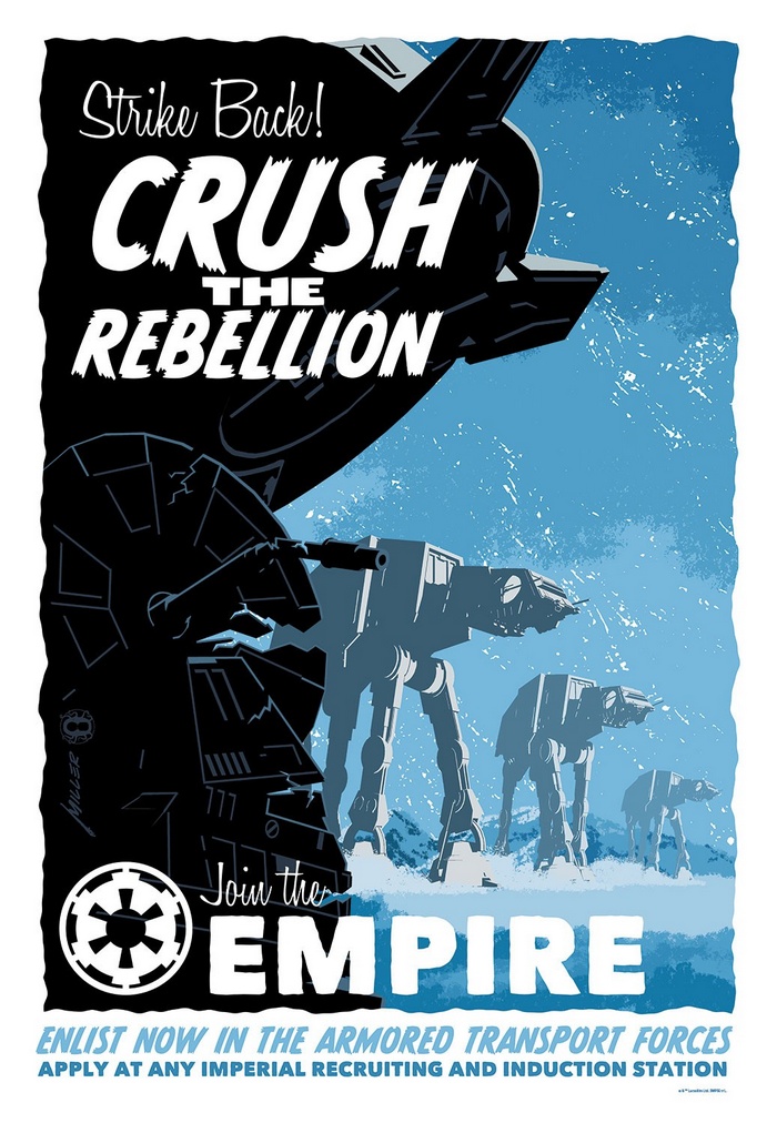 Star Wars Empire Recruitment Poster