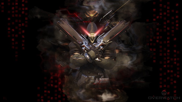 Reaper from Overwatch with dual shotguns