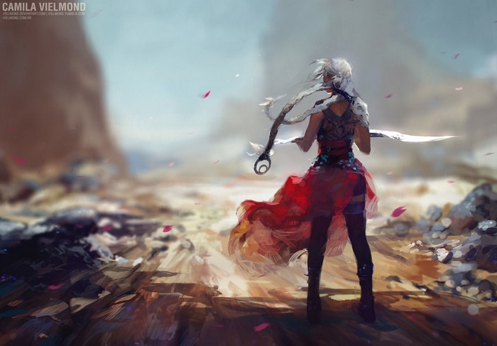 Camila Vielmond Fan Art of a Warrior Woman