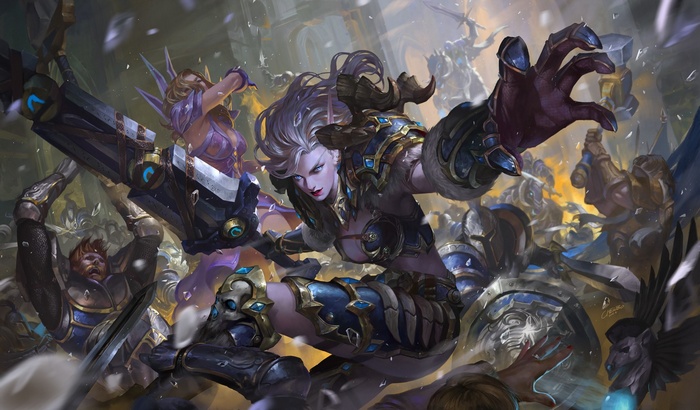 Warcraft Fantasy Art by Chenbo