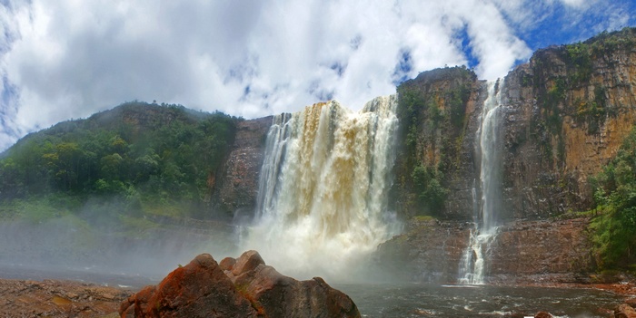 Kaieteur Falls in Canaima National Park, Venezuela