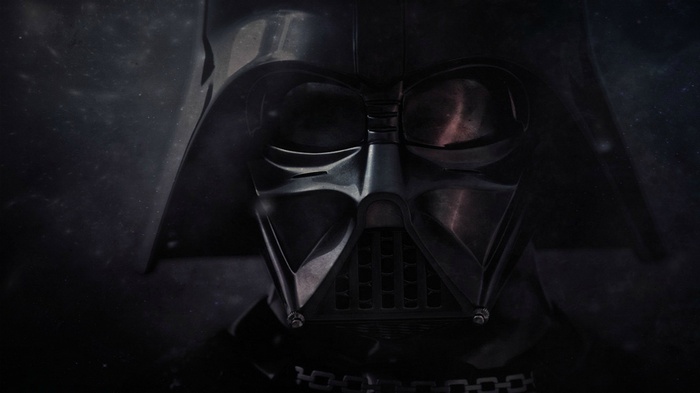 Darth Vader mask from Star Wars