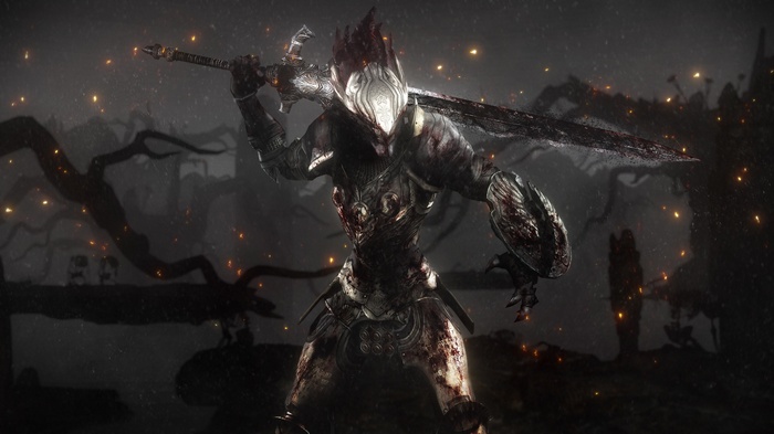 Dark Souls III Knight with Sword and Shield