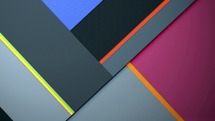 Abstract geometric shapes with stripes and color blocks