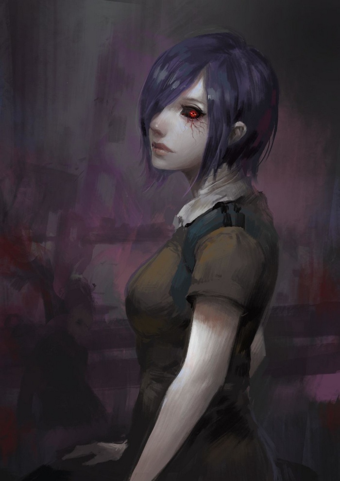 Kirishima Touka from Tokyo Ghoul