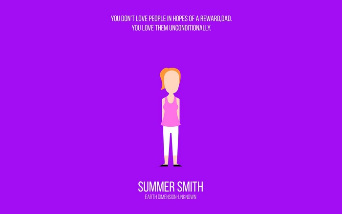Summer Smith from Rick and Morty