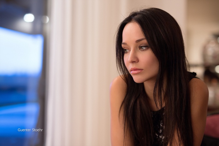 Portrait of Angelina Petrova by Guenter Stoehr