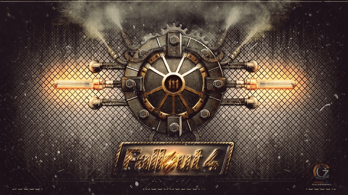 Fallout 4 Vault 111 Door with Lights