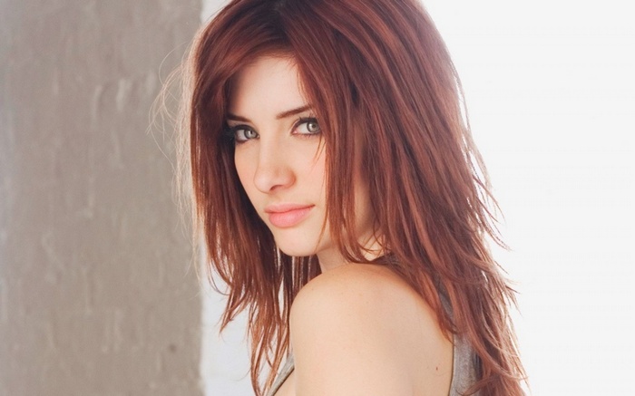 Susan Coffey with long auburn hair