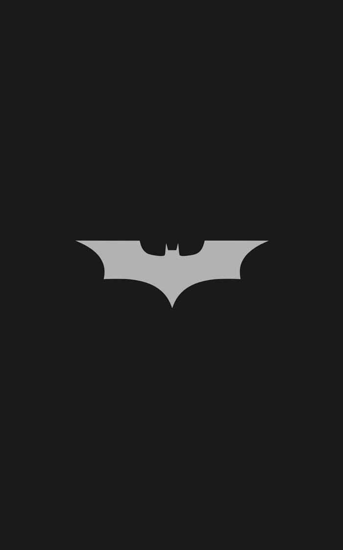 4552133 portrait display, Batman logo, Batman, minimalism - Rare Gallery HD  Wallpapers