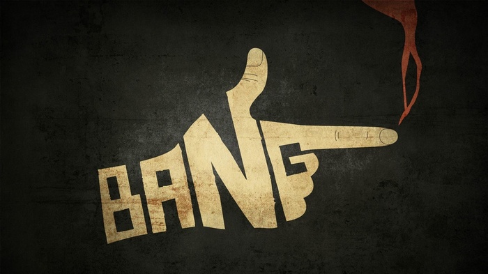 Spike Spiegel's "Bang" gesture from Cowboy Bebop