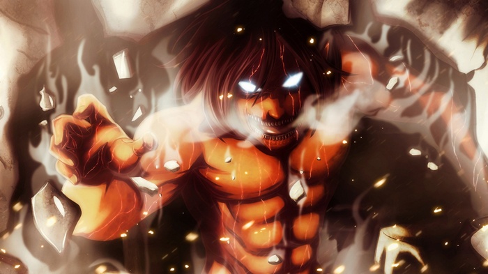 Eren Yeager in Attack on Titan