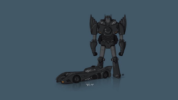 Transformers Batmobile Robot