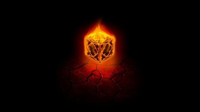 Diablo III Kanai's Cube on Fire