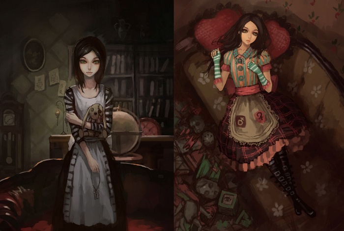Artwork of Alice from American McGee's Alice