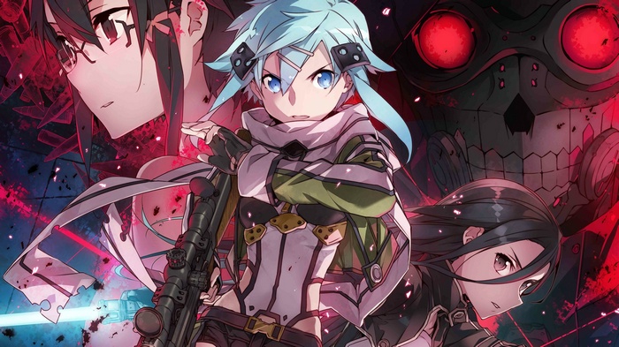 Sword Art Online: Asada Shino and Friends