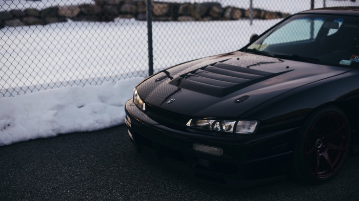 Nissan Silvia S14 Kouki in Snow