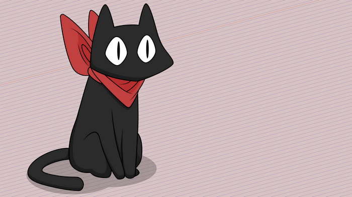 Sakamoto from Nichijou wearing a red bandana
