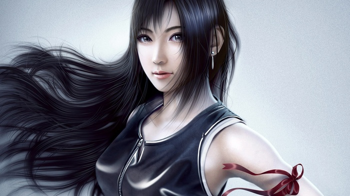 Tifa Lockhart, fantasy art, Final Fantasy VII, Final Fantasy, artwork, Final Fantasy 7: Advent Children, women