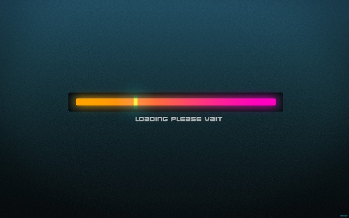 Loading Please Wait Progress Bar