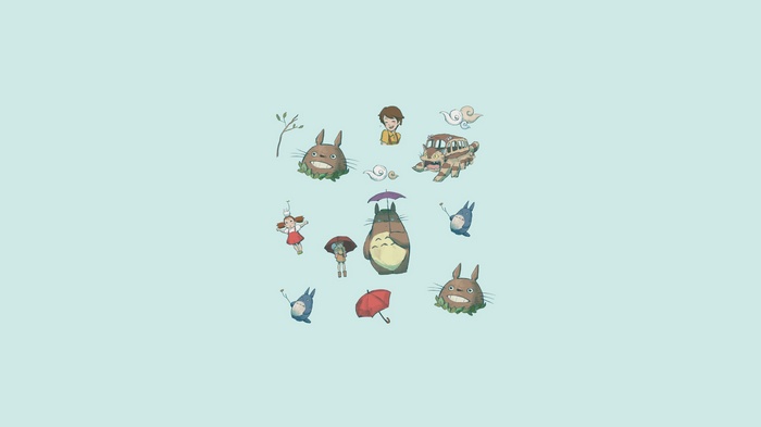My Neighbor Totoro characters and elements