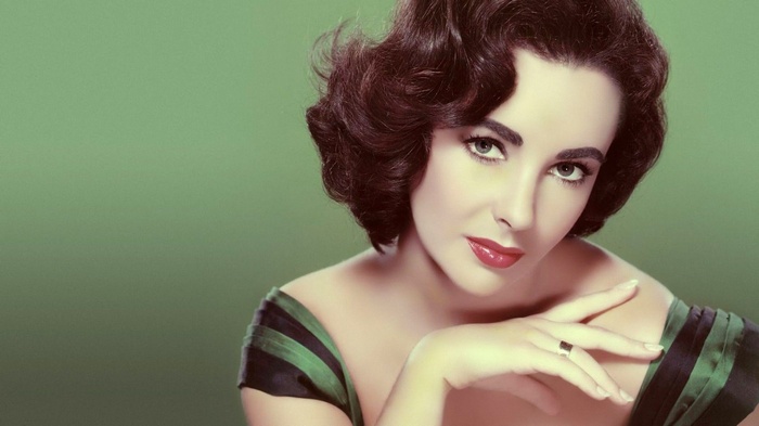 Elizabeth Taylor in a vintage portrait