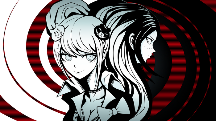 Danganronpa Junko Enoshima and Mukuro Ikusaba