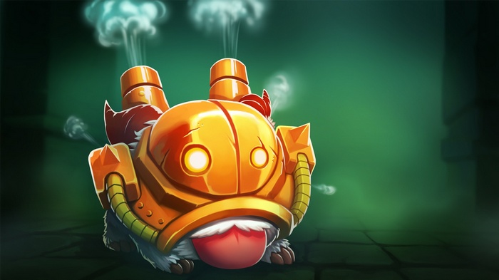 Blitzcrank Poro skin from League of Legends
