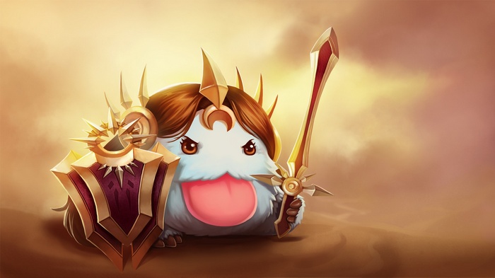 Leona Poro with Sword and Shield