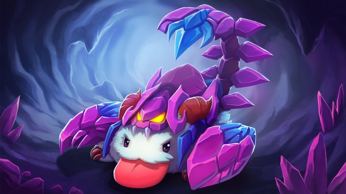 Skarner Poro in a Crystal Cave