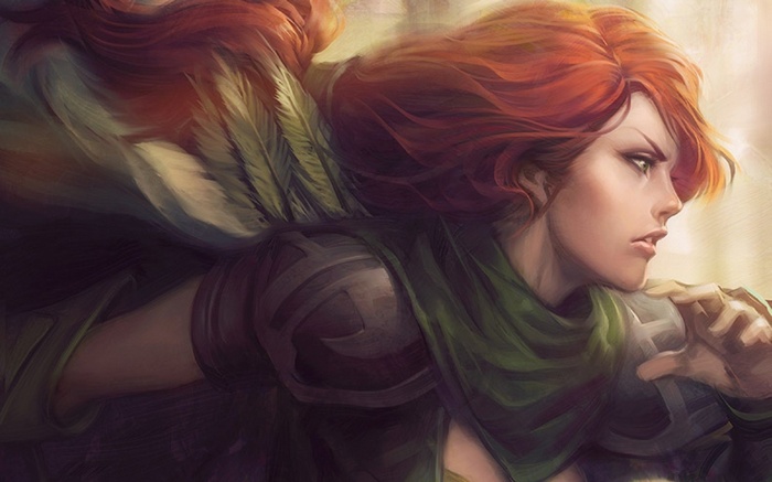 Windranger from Dota 2