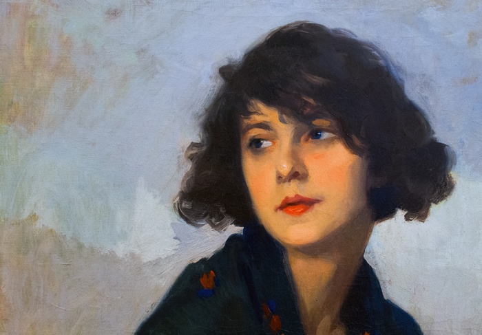 Portrait of a Woman by Cyprien-Eugene Boulet