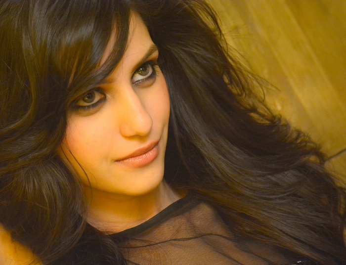 Koyal Rana portrait with dark hair