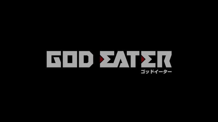God Eater logo with Japanese text