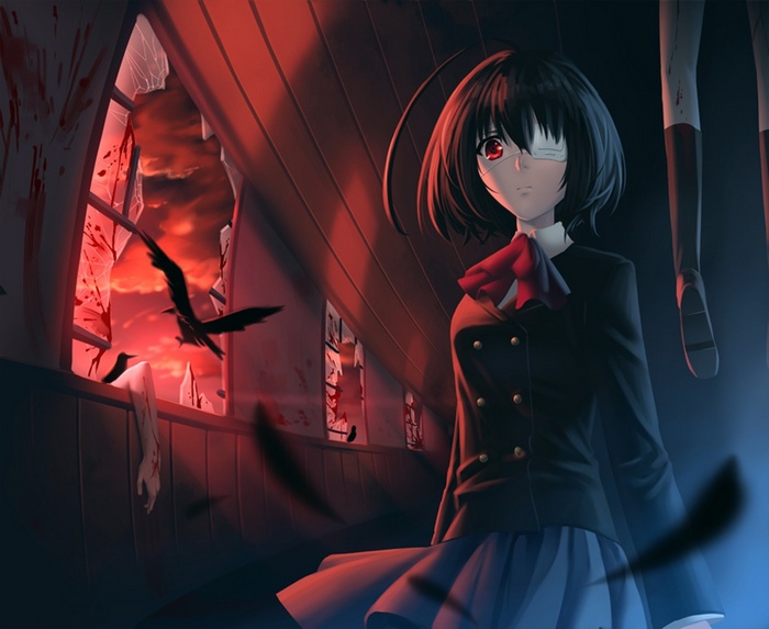 Misaki Mei from Another anime artwork