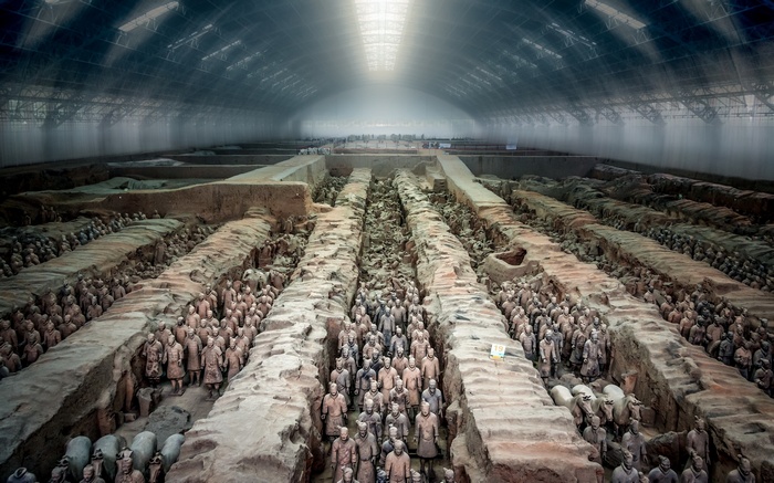 Terracotta Army in Xi'an, China