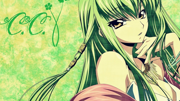 Code Geass C.C. Anime Art