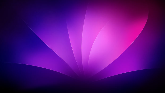 Abstract purple and pink light rays