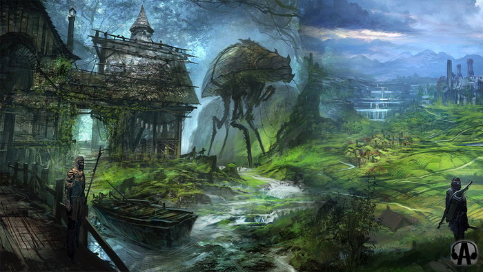 The Elder Scrolls IV: Oblivion Fan Art Landscape