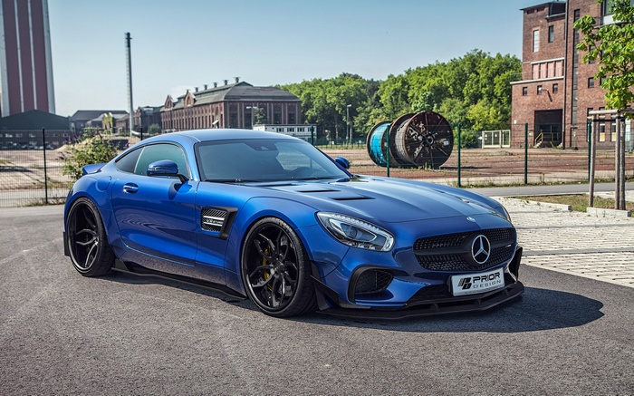 Blue Prior Design Mercedes-Benz AMG GT
