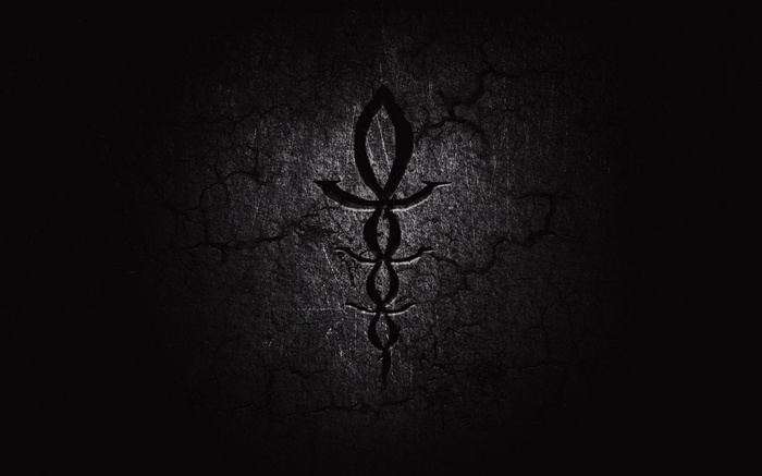 Bloodborne grunge symbol